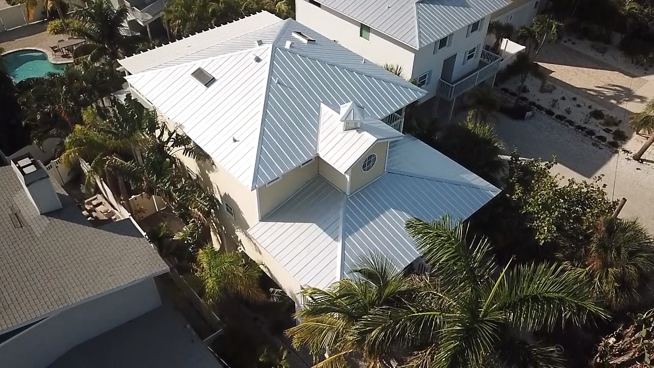 5V Crimp Metal Roof Replacement in Bradenton Beach