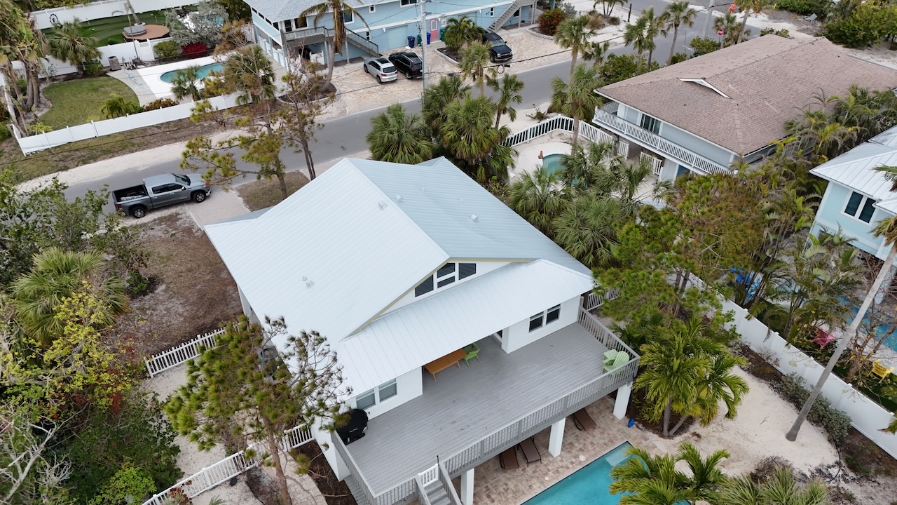 5V Crimp Metal Roof Replacement in Anna Maria